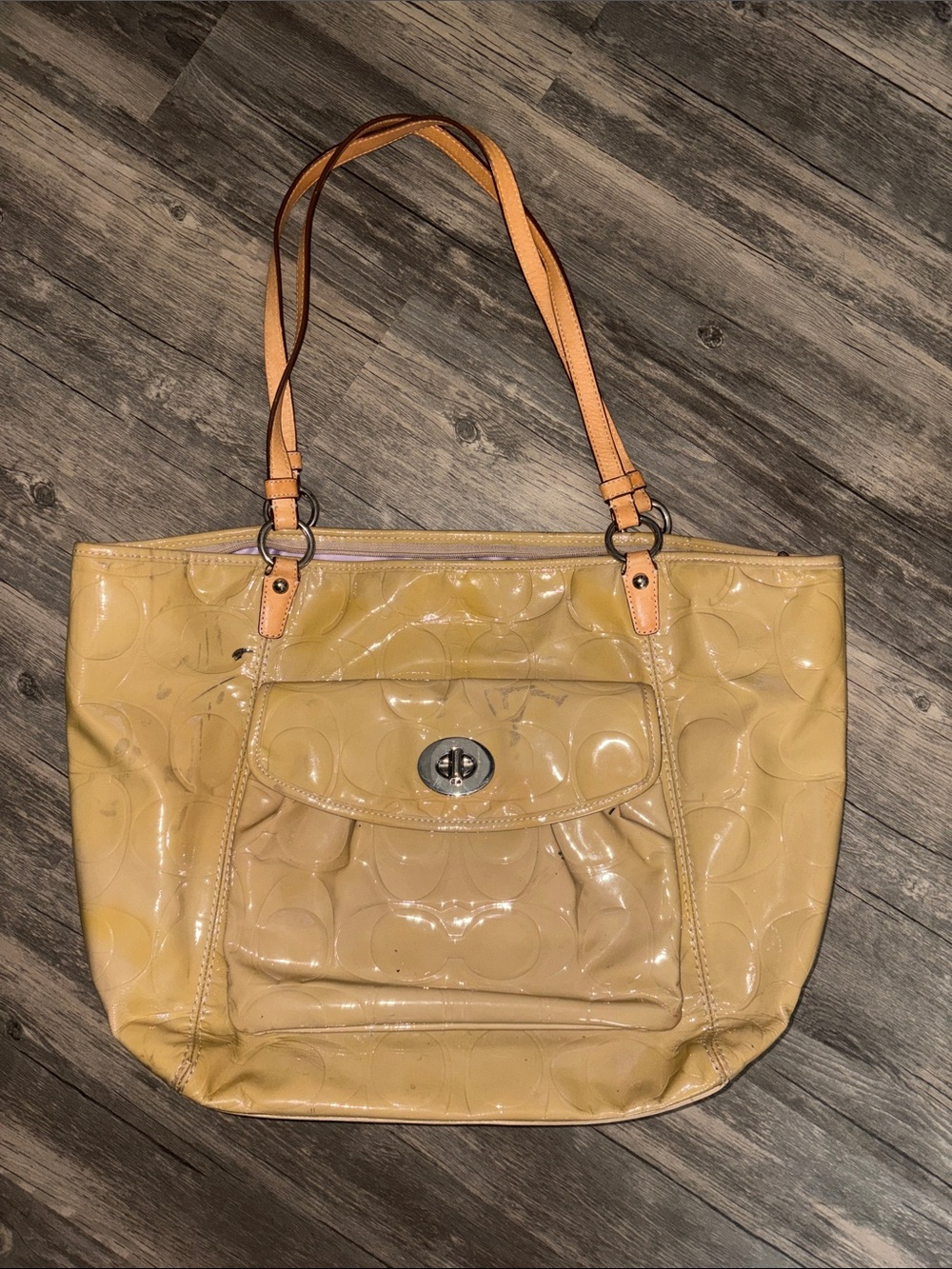 Vintage Coach Leah tote. Y2K - Picture 2 of 6